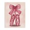 Stupell Industries Ballet Slippers Bow Canvas Wall Art Design by Hey Bre! Creative Studio